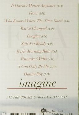 Cassidy,Eva: Imagine, FS-New, BlixStreet (G2-10075), UK, 2002 Typ: CD Best.-Nr.: 95129 Preis: 11,50 Euro
