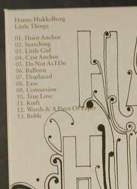 Hukkelberg,Hanne: Little Things, Digi, Propeller Recordings (BAY44cd), UK, 2004 Typ: CD Best.-Nr.: 96364 Preis: 12,50 Euro