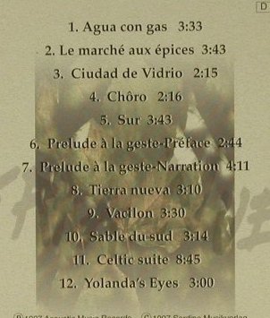 Everts,Alain: Tierra Nueva, Acoustic Music, D, 1997 Typ: CD Best.-Nr.: 97211 Preis: 7,50 Euro
