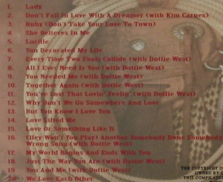 Rogers,Kenny: Country Classics, 20 Tr., EMI(8 56029 2 4), EU, 1997 - CD - 81582 - 5,00 Euro