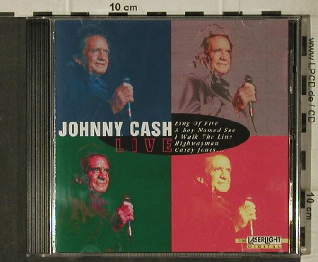 Cash,Johnny: Live, LaserLight(12 888), D, 1997 - CD - 81679 - 5,00 Euro