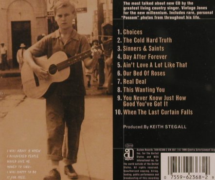 Jones,George: Cold Hard Truth, Asylum(), D, 1999 - CD - 83858 - 10,00 Euro