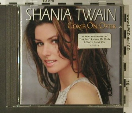 Twain,Shania: Come On Over, Mercury(170 081-2), EU, 1998 - CD - 83867 - 7,50 Euro