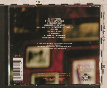 Neil Cleary: Numbers Add Up, Spit & Polish(), , 2003 - CD - 83876 - 7,50 Euro