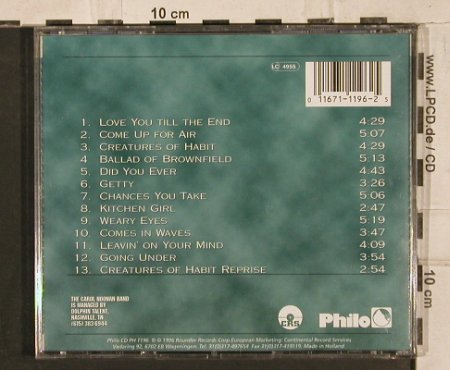 Noonan Band,Carol: Noonan Building and Wrecking, Rounder(PH 1196), NL, 1997 - CD - 83881 - 6,00 Euro