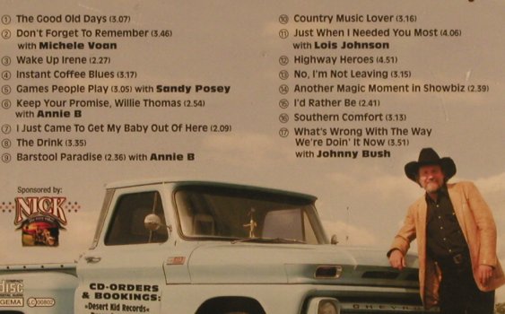 Lammers Meyer,Hermann: The Good Old Days, Desert Kid Record(DK 2004-16), ,  - CD - 83893 - 7,50 Euro