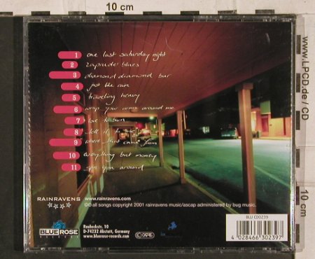 Rainravens: One Last Saturday Night, Blue Rose(0239), D, 2001 - CD - 83900 - 7,50 Euro