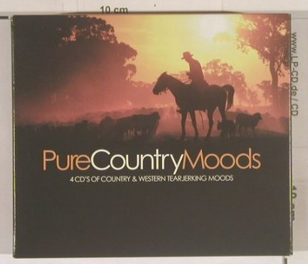 V.A.Pure Country Moods: Country & Western Tearjerking Moods, Beechwood(), UK-Box, 04 - 4CD - 90376 - 7,50 Euro