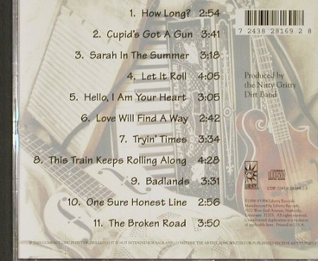 Nitty Gritty Dirt Band: Acoustic, WB(), US, 94 - CD - 91218 - 10,00 Euro