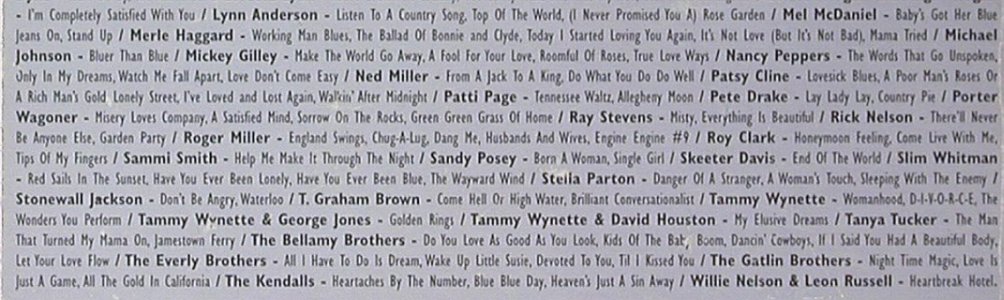 V.A.Mega Country: 200 Mega Hits, Box-Set, Americana Masters(), D, 1997 - 10CD - 92271 - 10,00 Euro