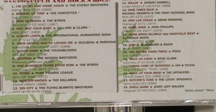 V.A.Country & West Coast: The Birth of County Rock, FS-New, ACE(), D, 2006 - CD - 93295 - 10,00 Euro