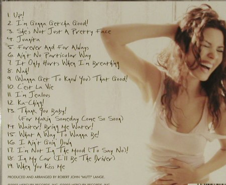 Twain,Shania: Up!, Mercury(), EU, 2002 - 2CD - 95460 - 11,50 Euro