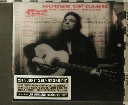 Cash,Johnny: Personal File, Columbia/Legacy(), EU, 2006 - 2CD - 96113 - 12,50 Euro