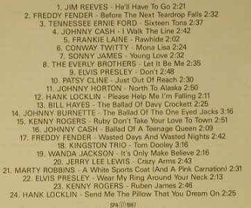 V.A.He'll Have To Go: 24 Golden Country Hits, Yesterdays Gold(CD YDG 74610), P, 1987 - CD - 97800 - 5,00 Euro