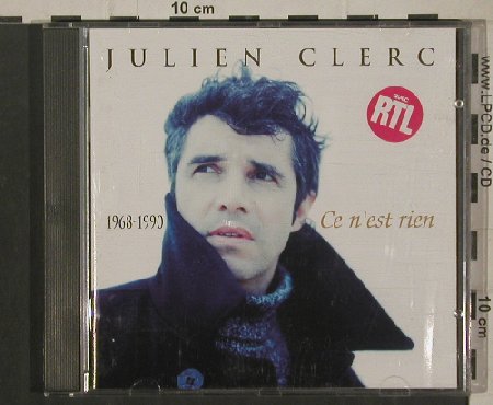 Clerc,Julien: Ce n'est rien - 1968-1990, EMI(828366-2), I, 1994 - CD - 50774 - 5,00 Euro