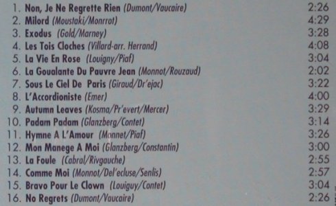 Piaf,Edith: Greatest Hits, Universe(UN 2 010), EEC, 1990 - CD - 50816 - 5,00 Euro