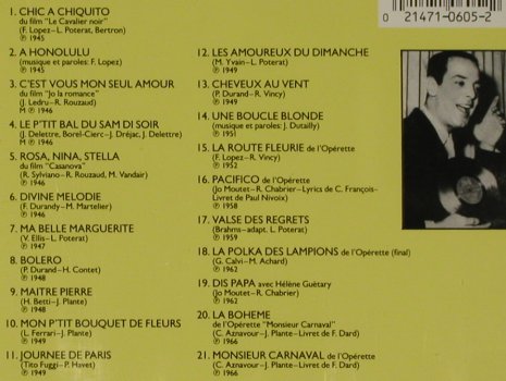Guetary,Georges: In Paris, DRG Rec.(CDXP 605), , 1988 - CD - 50905 - 5,00 Euro