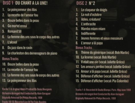 Gainsbourg,Serge: Le Bon Vivant, Not Now Music(NOT2CD353), EU, 2010 - 2CD - 81365 - 7,50 Euro