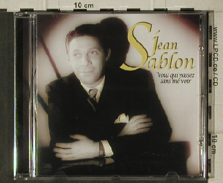Sablon,Jean: Vous qui pazzez sans me voir, Intense(221 568-205), D, 2003 - CD - 81427 - 5,00 Euro