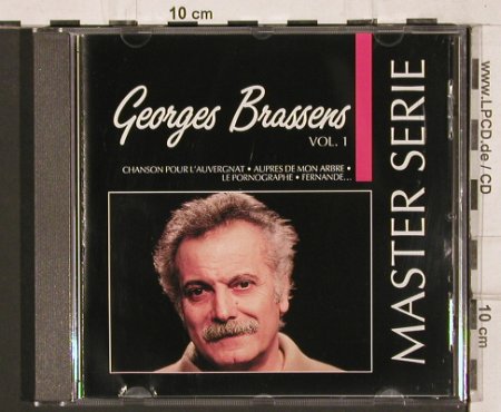 Brassens,Georges: Vol.1 - Master Serie, PolyGram(832 050-2), F, 1991 - CD - 81972 - 7,50 Euro