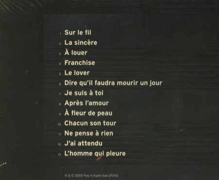 Clercq,Karin: Apres I'Amour, FS-New, Pias(), , 2005 - CD - 96328 - 10,00 Euro