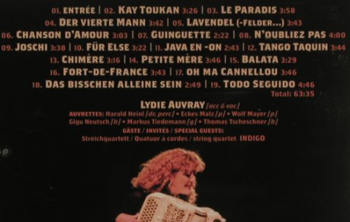 Auvray,Lydie: Soiree, Westpark(87158), D, 2008 - CD - 99877 - 10,00 Euro