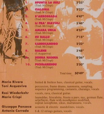 Agricantus: Gnanzu, musiche dal sud italia, Austromech(48 7002-1), A, FS-NEW, 1993 - CD - 83680 - 12,50 Euro