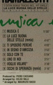 Ramazotti,Eros: Musica E' (1988), DDD(259 174), EC, 1995 - CD - 98364 - 5,00 Euro