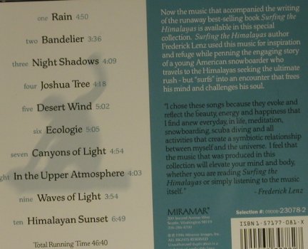 Surfing The Himalaya: A Musical Inspiration, Miramar, US, 96 Typ: CD Best.-Nr.: 63311 Preis: 5,00 Euro