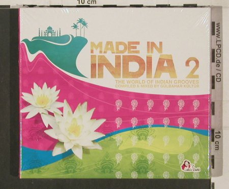 V.A.The World Of India 2: The World o.IndianGrooves,G.Kültür, Lola's World, Digi,FSnew, 2009 Typ: 2CD Best.-Nr.: 80034 Preis: 10,00 Euro