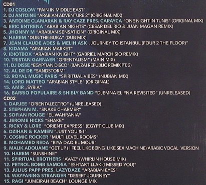 V.A.The Arabian Club Night: #02, by DJ Ralph von Richthoven, Clubstar (cls0001762), , 2009 Typ: 2CD Best.-Nr.: 80042 Preis: 7,50 Euro