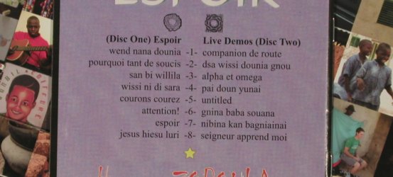 Zopoula,Hermas: Espoir, Digi, Asthmatic Kitty (AKR052), , 2009 Typ: 2CD Best.-Nr.: 80056 Preis: 10,00 Euro