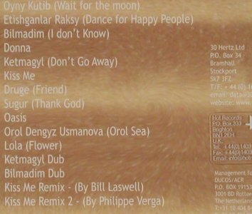 Yulduz: Bilmadim-f.Jah Wobble,ErnestRanglin, 30 Herz (30hzcd23), EU, 2004 Typ: CD Best.-Nr.: 81185 Preis: 5,00 Euro