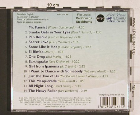 Southside Harmonics Steel Orchestra: Caribbean Steeldrums, ARC Music (EUCD 1987), A, 2006 Typ: CD Best.-Nr.: 81979 Preis: 5,00 Euro