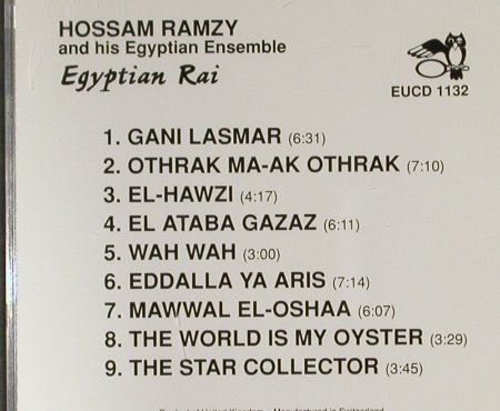 Ramzy,Hossam & his Egyptian Ens.: Egyptian Rai, ARC Music (EUCD 1132), CH Typ: CD Best.-Nr.: 84073 Preis: 7,50 Euro