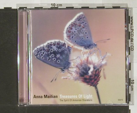 Mailian,Anna: Treasures of Light,ArmenianSharakas, CCn'C Rec., D, 2002 Typ: CD Best.-Nr.: 84114 Preis: 10,00 Euro