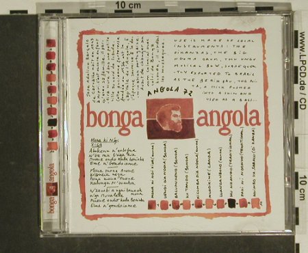 Bonga Angola: Angola 74, BMG(), EU, 1997 - CD - 84121 - 10,00 Euro