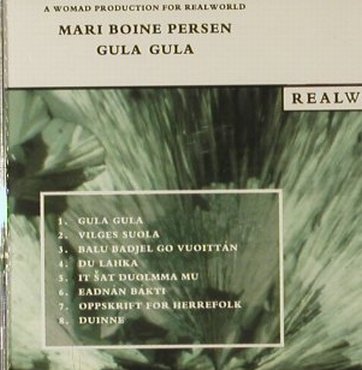Boine Persen,Marie: Gula Gula, Sapmi, Real World(), NL, 1990 - CD - 84139 - 7,50 Euro