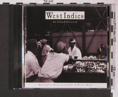 V.A.West Indies-An Island Carnival: Music of Antilles,12Tr., Elektra, D, 1991 Typ: CD Best.-Nr.: 84184 Preis: 7,50 Euro
