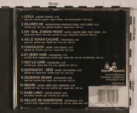 Nure: Rasthatin-Begegnung, Sacco & Vanzetti (SAVA CD 201), , 1994 Typ: CD Best.-Nr.: 84355 Preis: 7,50 Euro