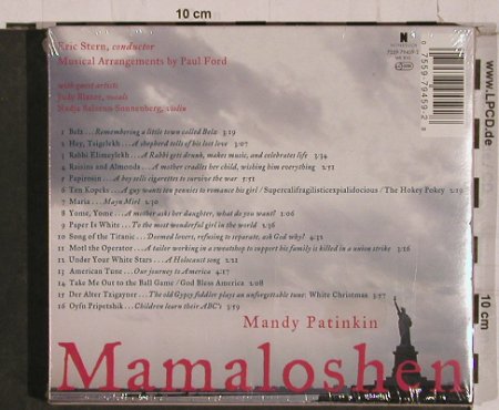 Patinkin,Mandy: Mamaloshen,16 Tr, FS-New (Kletzmer), Nonesuch, D, 1998 Typ: CD Best.-Nr.: 84356 Preis: 12,50 Euro