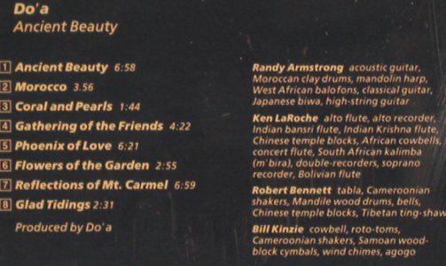 Do'a - AncientBeauty: Randy Armstrong Ken La Roche, Rounder (PHILO cd 9004), US, 1986 Typ: CD Best.-Nr.: 92146 Preis: 11,50 Euro