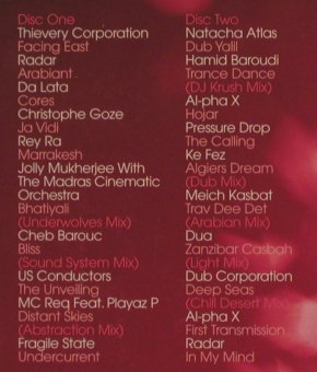 V.A.Arabic Chillout: Thievery Corp....Radar, Box, Beechwood, UK, 2003 Typ: 2CD Best.-Nr.: 92715 Preis: 10,00 Euro