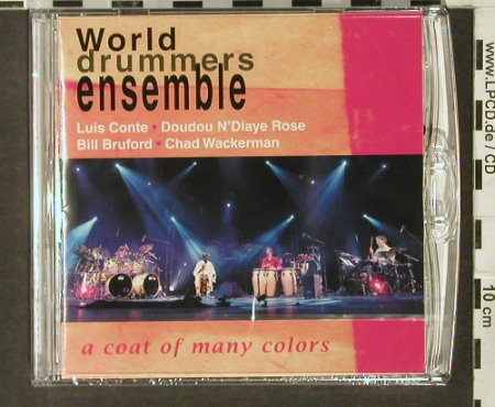 World Drummers Ensemble: A Coat of Many Colors, Dualdisc, Summerfold, , FS-New, 2006 Typ: CD Best.-Nr.: 94012 Preis: 10,00 Euro