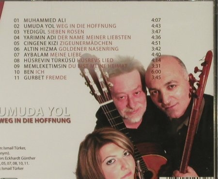 Türker,Ismail: Umuda Yol-Weg in die Hoffnung, Wonderland (WR 9032), D, FS-New, 2005 Typ: CD Best.-Nr.: 94184 Preis: 10,00 Euro
