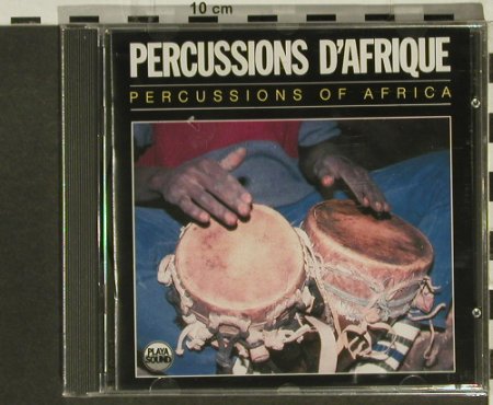 V.A.Pecussions Of Africa: Percussions D'Afrique, FS-New, Playa Sound, F Typ: CD Best.-Nr.: 94322 Preis: 10,00 Euro