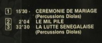 V.A.Pecussions Of Africa: Percussions D'Afrique, FS-New, Playa Sound, F Typ: CD Best.-Nr.: 94322 Preis: 10,00 Euro
