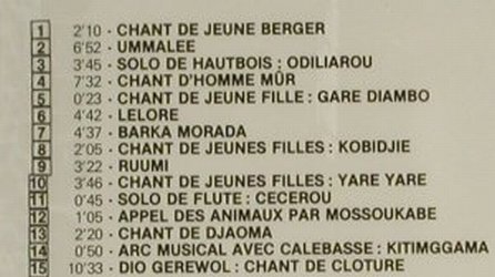 V.A.Nomades Du Désert: Les Peulhs Du Niger, Playa Sound(), F, FS-New,  - CD - 94340 - 10,00 Euro