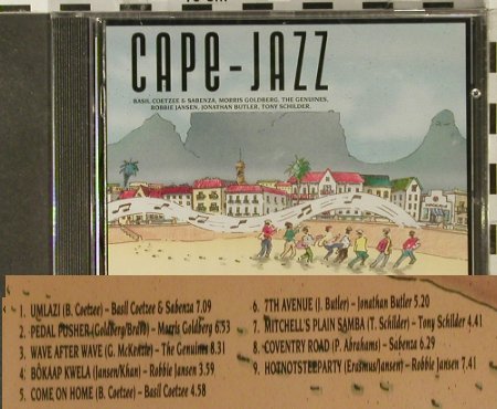 V.A.Cape-Jazz: 9 Tr., FS-New, Mountain(MOULP 74), EU, 1992 - CD - 94578 - 10,00 Euro