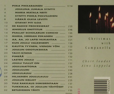 Campanellan: Joulu, Alba Records(NCD 3), SF, 1993 - CD - 95611 - 10,00 Euro